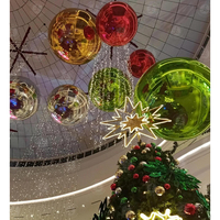 Ballon réfléchissant gonflable coloré de boule de miroir de Noël de boule de miroir gonflable de PVC bon marché Offres Spéciales