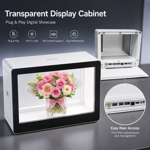 Vitrina con Pantalla LCD Transparente, Pantalla Digital para Exhibición de Joyería, Relojes y Publicidad en Comercios - Product Image 5