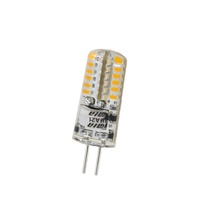 Bombilla LED de Silicona G4, 48 LED 3014, AC DC12V, Lámparas de Interior, Fábrica China, Bombilla LED G4 de 2W
