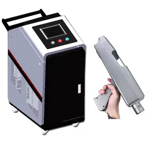 Máquina de limpeza a laser portátil para pintura a óleo de metal, limpador a laser para remoção de ferrugem