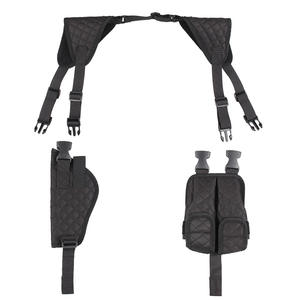 Système d'étui d'épaule tactique ambidextre Harnais de transport dissimulé sous les bras avec double pochette magnétique Étui monté sur ceinture - Product Image 3