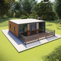 Casa Container Espandibile Prefabbricata Personalizzata Moderna da 20Ft 40Ft per Uffici e Ville, Design Portatile e Traspirante