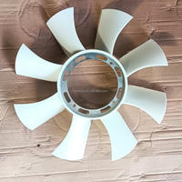 Ventilateur d'embrayage d'impeller de radiateur, pales de ventilateur OEM NO WL51-15-141 DD430MM 8 pales pour système de refroidissement moteur MAZDA