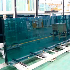 Çin'de yapılan bina için en kaliteli şeffaf renkli çift cam yalıtımlı temperli yalıtım camı