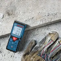 Télémètre laser professionnel GLM40 40M, électronique, portable, infrarouge, avec affichage LCD en profondeur, instrument de mesure pour la mesure de pièces