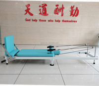 Lit de Pilates multifonctionnel portable et réglable pour la maison, idéal pour les exercices de fitness et l'amélioration de la santé