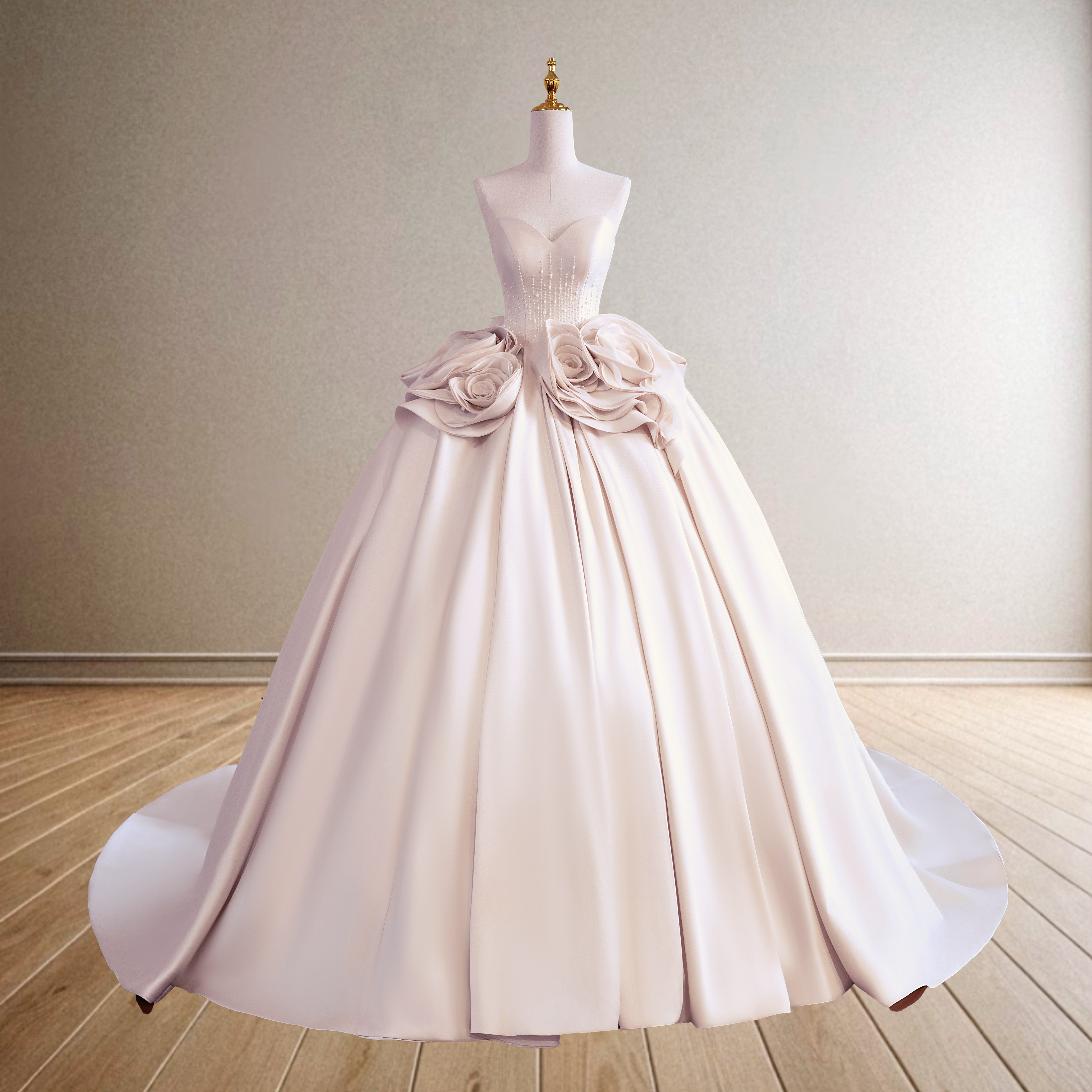 sachin and babi light blue dress 20 Stunning Non-White Wedding Dresses for the Bold and Daring