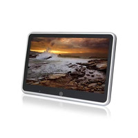 Écran tactile super fin de 11,6 pouces pour voiture, moniteur de siège arrière, lien miroir, divertissement pour siège arrière, appui-tête, USB, TF, FM, MP5 universel