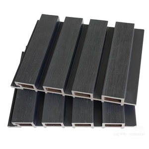 Revestimiento de Pared Exterior Anti-UV de WPC, Panel de Pared Exterior de Compuesto de Madera y Plástico de Fácil Instalación - Product Image 1