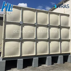 Factory Fiberglass FRP Water Tank Sectional GRP Panel Water Tank Price
