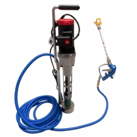 Pulvérisateur de mastic haute pression multifonctionnel, machine de pulvérisation de revêtement imperméable industrielle pour la construction de murs en pâte de ciment