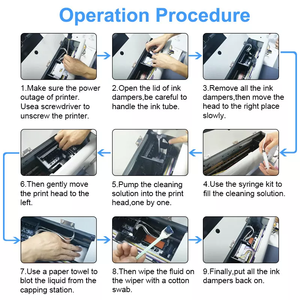 Phổ nước dựa trên đầu in làm sạch chất lỏng Giải pháp cho dtf/thăng hoa UV sinh thái dung môi cho máy in mực - Product Image 5