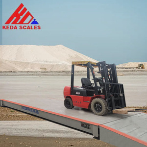 Rampa de acero portátil de 12m y 60T, báscula Industrial, báscula de peso para camión de 100 toneladas, puente de pesaje <span class=keywords><strong>digital</strong></span> con indicador - Product Image 3