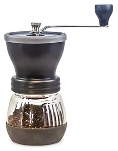 Heißer Verkauf Manuelle Kaffeemühle mit Konische Keramik Grat Hand Boden Kaffee Bohnen Geschmack Beste manuelle kaffeemühle mühle