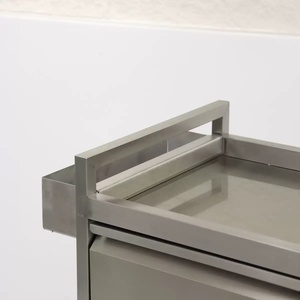 Fuying Stainless Steel Salon <b>Tool</b> Cabinet with 5 Drawers Salon Trolley 4-Wheel Beauty Salon Furniture - Product Image 4