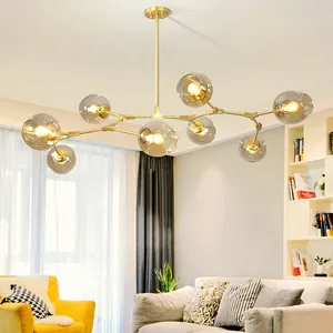 Modern Glass Pendant Light Nordic Dining Room Kitchen Light Designer Hanging Lamps