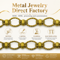 Chaîne torsadée en laiton faite à la main, maillons ovales torsadés, apprêts de bijoux, collier, chaîne brute massive, accessoires, électroplaqué sur mesure
