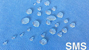 Pp بولي بروبلين مسعور الرسائل القصيرة 26gr 34gr غير المنسوجة 1 طن لفات النسيج غير المنسوجة للثنى الجراحي - Product Image 2