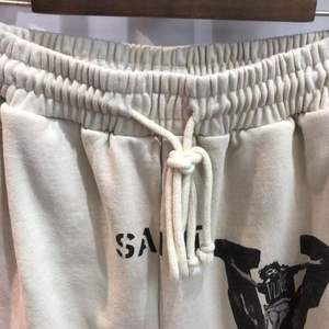 Pantalones cortos informales de verano para hombre, pantalones cortos deportivos holgados de tela de rizo estilo hip-hop, pantalones holgados de cinco puntos SM - Product Image 3