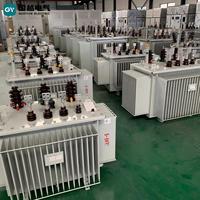 Transformateur triphasé abaisseur 11/11kV 10kV 480V 220KV 100/315kva 630kva 1000 1600kva immergé dans l'huile pour distribution