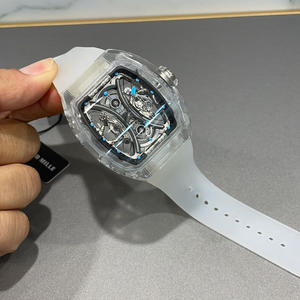 Reloj Deportivo Mecánico Automático de Alta Calidad al por Mayor, Resistente al Agua, con Esfera de Cristal de Zafiro y Correa de Fibra de Carbono - Product Image 2