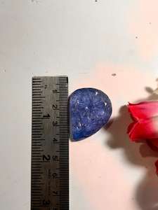 พลอยแทนซาไนต์ธรรมชาติทำมือ รูปทรงแฟนซี สีฟ้า สำหรับทำเครื่องประดับ - Product Image 2