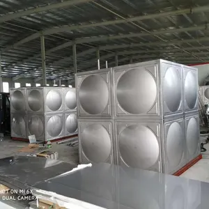 5*5*2m SS316 stainless steel sectional water tank storage for fire fighting tank