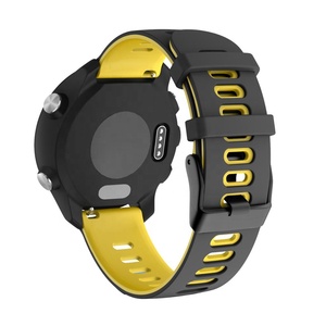 Tschick สายสำหรับ Vivoactive 3 Band,สายรัดข้อมือซิลิโคนนิ่มรุ่น20มม. สำหรับ <span class=keywords><strong>Garmin</strong></span> Forerunner 245/645 /<span class=keywords><strong>Vivomove</strong></span> HR - Product Image 3