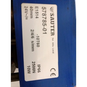 ตัวกระตุ้นไฟฟ้า Sauter รุ่น 5787 24 โวลต์ ดีซี สำหรับระบบอัลฟาลาวาล ใช้งานต่อเนื่อง - Product Image 2