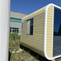 Module Apple Cabin, Maisons Préfabriquées Modernes et Durables, Petites Maisons Modulaires, Bureau Conteneur, Pod Apple Portable, Cabine Apple Mobile, Maison