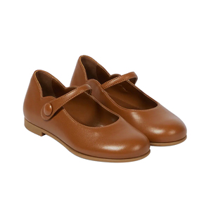 CHOOZII-zapatos clásicos de alta gama para niños, calzado de boda de cuero metálico plateado, Mary Jane - Product Image 6