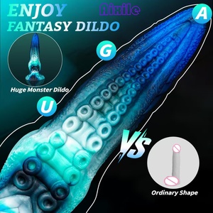 Dildo Monstruoso, Juguetes Sexuales para Adultos para Mujeres, Dildo de Fantasía con Fuerte Ventosa, Masajeador <span class=keywords><strong>Anal</strong></span> de Próstata para Mujeres, Hombres y Parejas Gay - Product Image 2