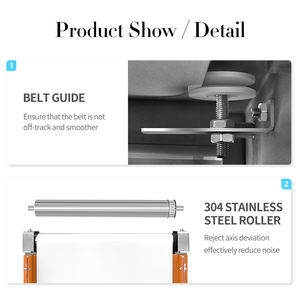 Máquina Detectora de Metais para Alimentos com Esteira Transportadora para Pães, Biscoitos, Bolos e Snacks - Product Image 4