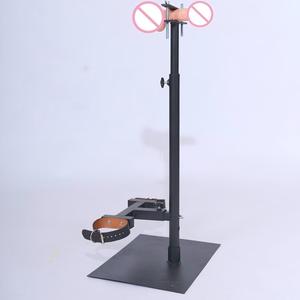 BANSEY Support de Contrainte Masculin Robuste en Acier au Carbone, Rack de Bondage Scrotal, Fesselstuhl, Panca, Outils Sexuels pour la Fessée - Product Image 5