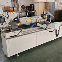 Affichage numérique 350mm Deux têtes aluminium aluminium profil alu Scie à onglets fenêtre porte Windor Machines de découpe