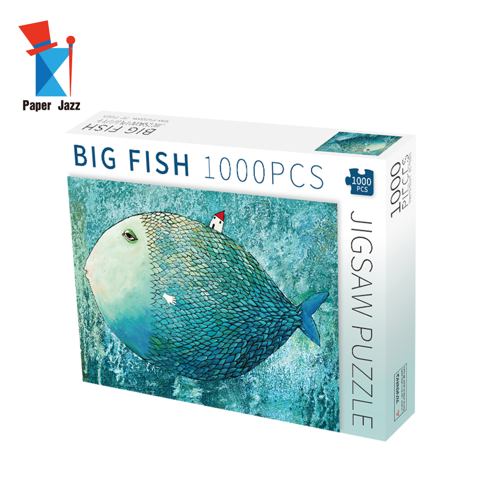 big fish big fish cardboard box Fish, Small Fish, T-Shirt : Clothing, Shoes & Jewelry Its a dance Big Fish Pattern 1000 Piece