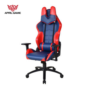 Cheap Swivel <strong>Chair</strong> High Back With Pillows Blue Pu Leather Computer Gaming <strong>Chair</strong> <strong>Gamer</strong> Stuhl <strong>Wheel</strong> - Product Image 2