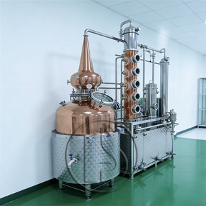 Equipo de Destilación de Acero Inoxidable HuaShang Personalizado para Grappa de Cobre, Destilador de Mosto de Uva y Alcohol de Marcas de Uva - Product Image 3