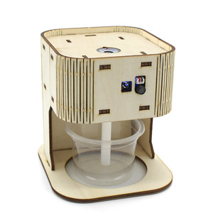 Kit de modelo de humidificador de madera para educación científica, proyecto de aprendizaje de ciencia, forma geométrica, control manual, juguete educativo de 7 a 9 años - Product Image 3