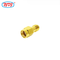 Adaptador Coaxial RF de Fábrica, Conector RP de Polaridad Inversa, Macho a Hembra, SMA a RP SMA