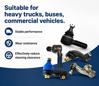 Rotule de direction OEM 4504629405 – Pièces de rechange directes usine pour châssis de camion – Rotule de direction pour châssis plateforme TOYOTA DYNA