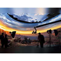 Pantalla LED P2.6 de 2.6 mm y 7680 Hz para Grabación de Cine en Estudio, Pantalla LED para Escenario XR, Pantalla LED para Producción Virtual VFX