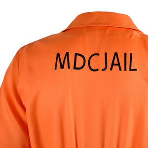 Prisonnier Orange Adulte Michael <span class=keywords><strong>Morbius</strong></span> Cosplay Orange Jumpsuit Jail Costume CARR-005 - Product Image 4