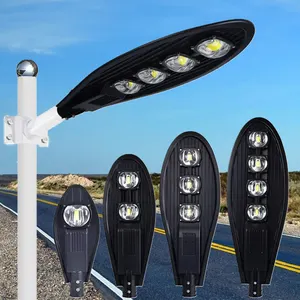 Yüksek kaliteli açık kontrol su geçirmez ip65 sokak lambası alüminyum 30w 50w 100w 150w 200w cob led sokak ışıkları