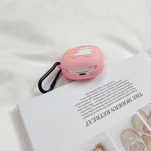 Étui de protection en silicone pour écouteurs en caoutchouc <span class=keywords><strong>dinosaure</strong></span> 3D pour Samsung Galaxy Buds 2 pro/Buds 2/Buds Pro/buds Live Cover Hook - Product Image 5