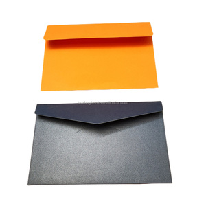 Tùy chỉnh màu vuông A9 Kraft phong bì thư Tiền Hoa Hộp 6 "x 9" 5 "x 7" Túi Tay áo màu đỏ nâu cam kem phong bì - Product Image 1