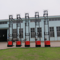 Vente flash ELES15E Transpalette électrique 15 tonnes 45M 5M Hauteur de levage avec pattes écartées Adapté à la manutention de palettes à double niveau