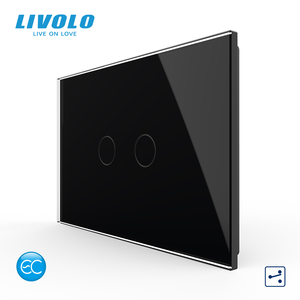 สวิตช์สัมผัสอัจฉริยะ <span class=keywords><strong>Livolo</strong></span> US/AU 2 ช่อง 2 ทาง ใช้งานร่วมกับ <span class=keywords><strong>Alexa</strong></span>, Google Home และ Homey รองรับระบบอัตโนมัติ สวิตช์ติดผนังอัจฉริยะ - Product Image 1