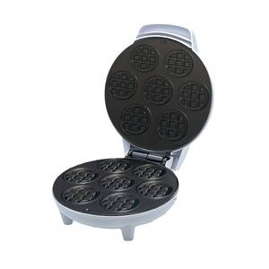 Mini <b>Waffle</b> <b>Maker</b> 7 Hole Electric Non Stick Cooking Surface For Home Breakfast Making - Product Image 4