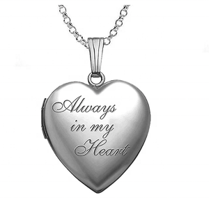 Подвеска-медальон из серебра 925 пробы с платиновым покрытием в форме сердца, рамка для фото, с гравировкой на заказ «Мама», подарок на День матери, изысканный подарок - Product Image 2